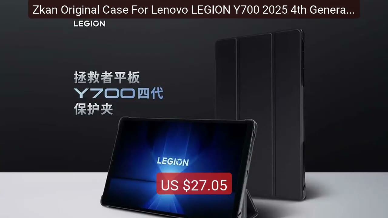 Zkan Original Case For Lenovo LEGION Y700 2025 4th Generation 8.8