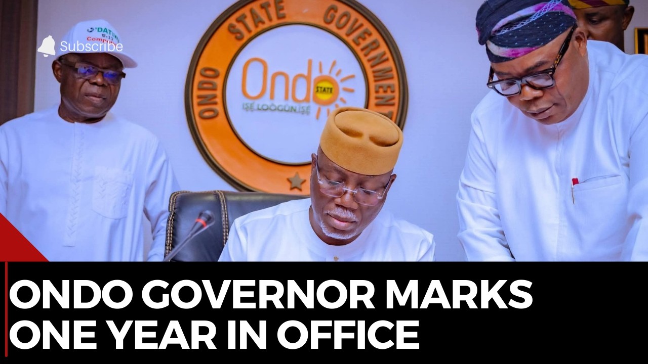 Governor Aiyedatiwa Marks One Year in Office, Holds Media Chat