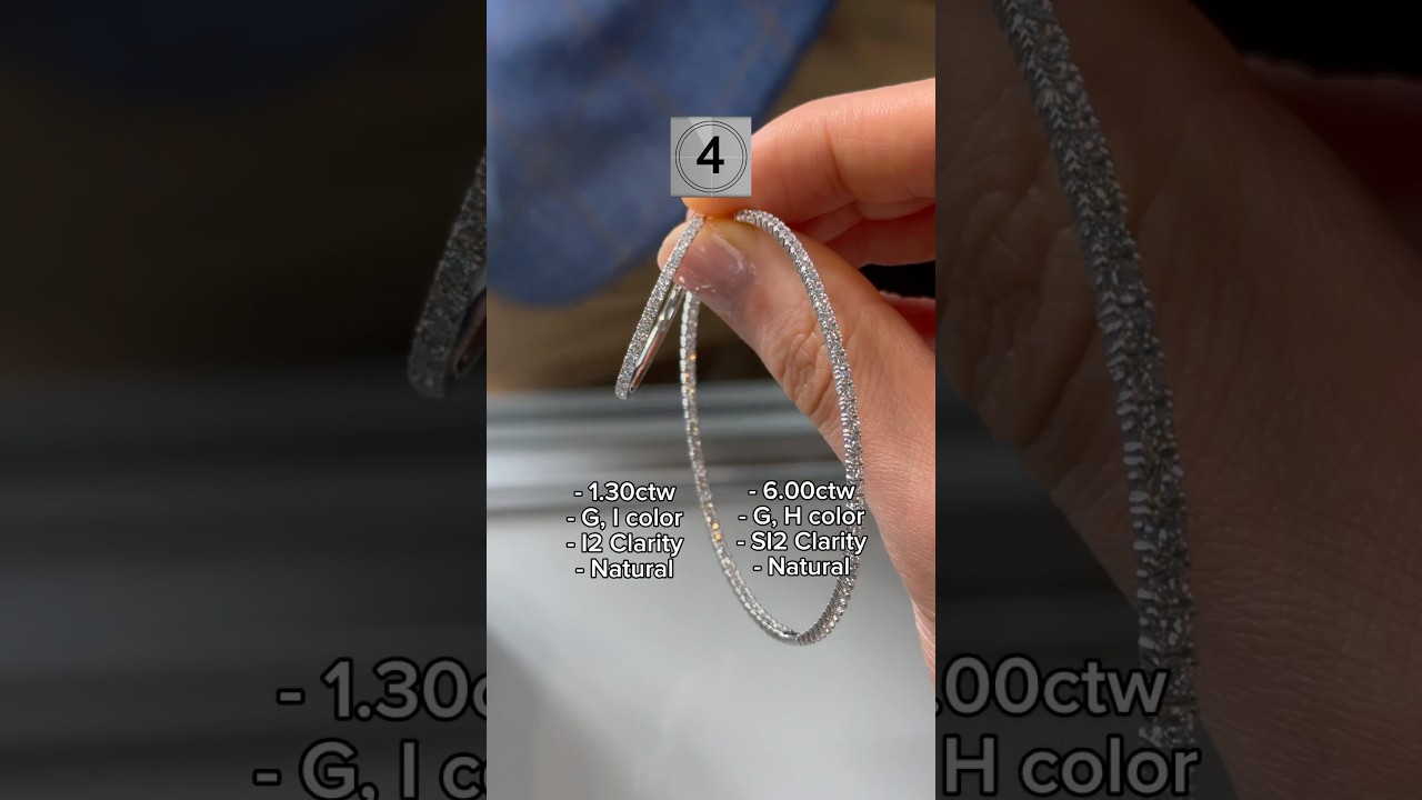 Which Diamond Earrings are more Expensive???🧐🧐🧐