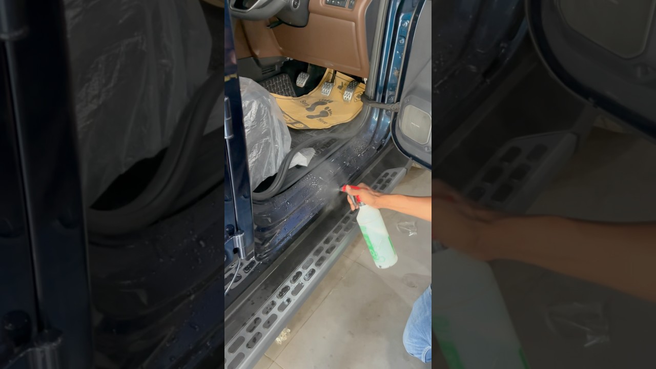 🚙 Mahindra Thar Modification | Roxx Footstep PPF Installation Tutorial