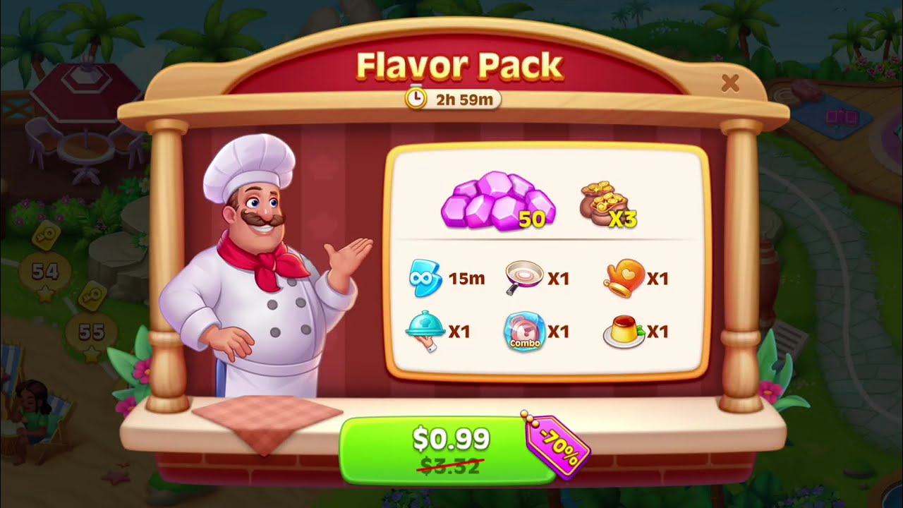 Crazy Cooking: Burger Master -The 2025 Best Kitchen Game - Cooking Madness Game - Level 53-56