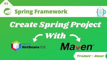 Spring Framework Tutorial || Creating Spring Core project with Netbeans IDE and Maven || #03