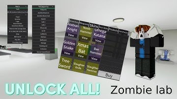 (OP!) Zombie Lab Script *KILL ALL, UNLOCK ALL, INFINITE MONEY AND MORE!*