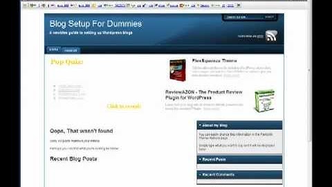 Blog Setup - Twitter Feed for Wordpress Plugin