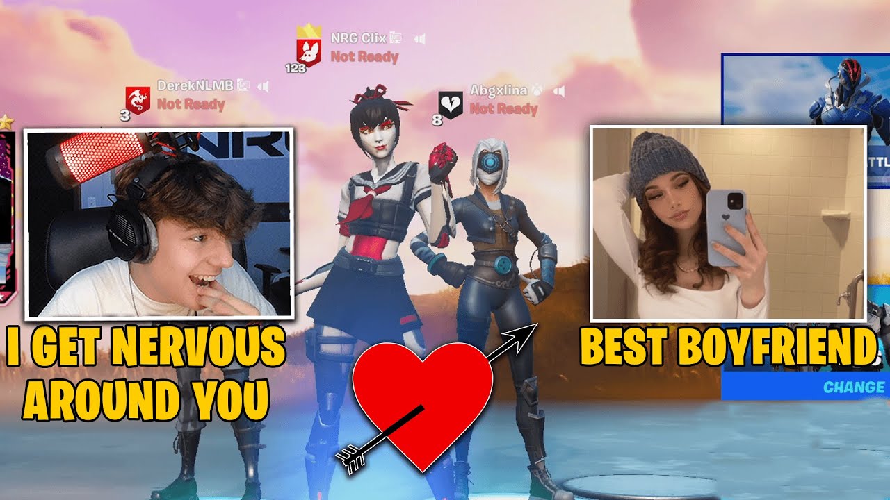 Clix Awkward Flirting With Lina Trying To Improve Their Relationship