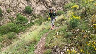 Sierra Mágina. Albanchez-Cascada Caldera Tio Lobo. Senderismo, autocaravana.