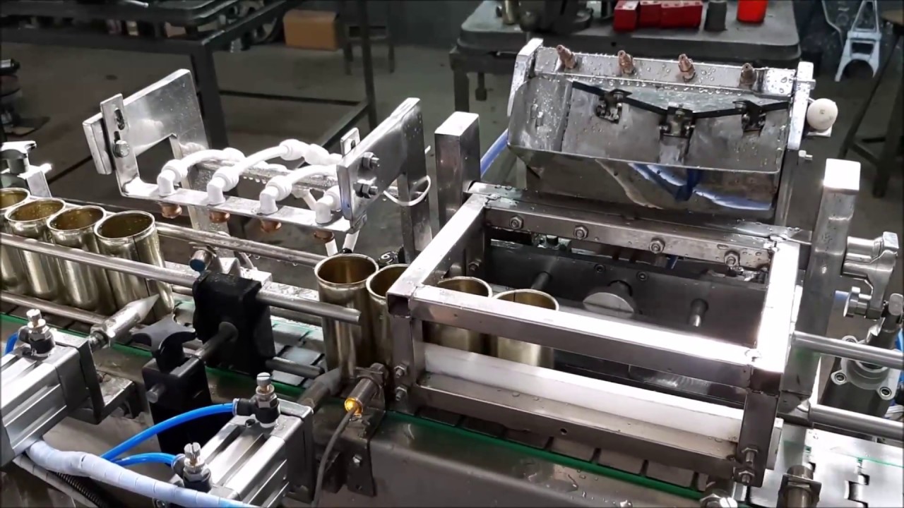 Can Cleaning and Sterilization Line