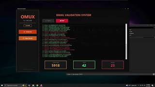 Omux - H0tmail Checker | 2026 | Works 100%