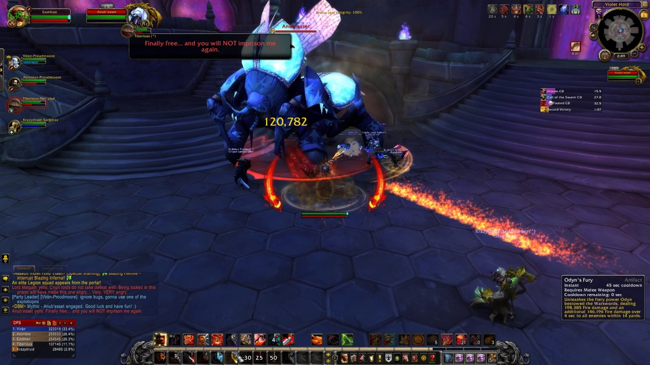 World Of Warcraft - Assault on Violet Hold (Mythic)