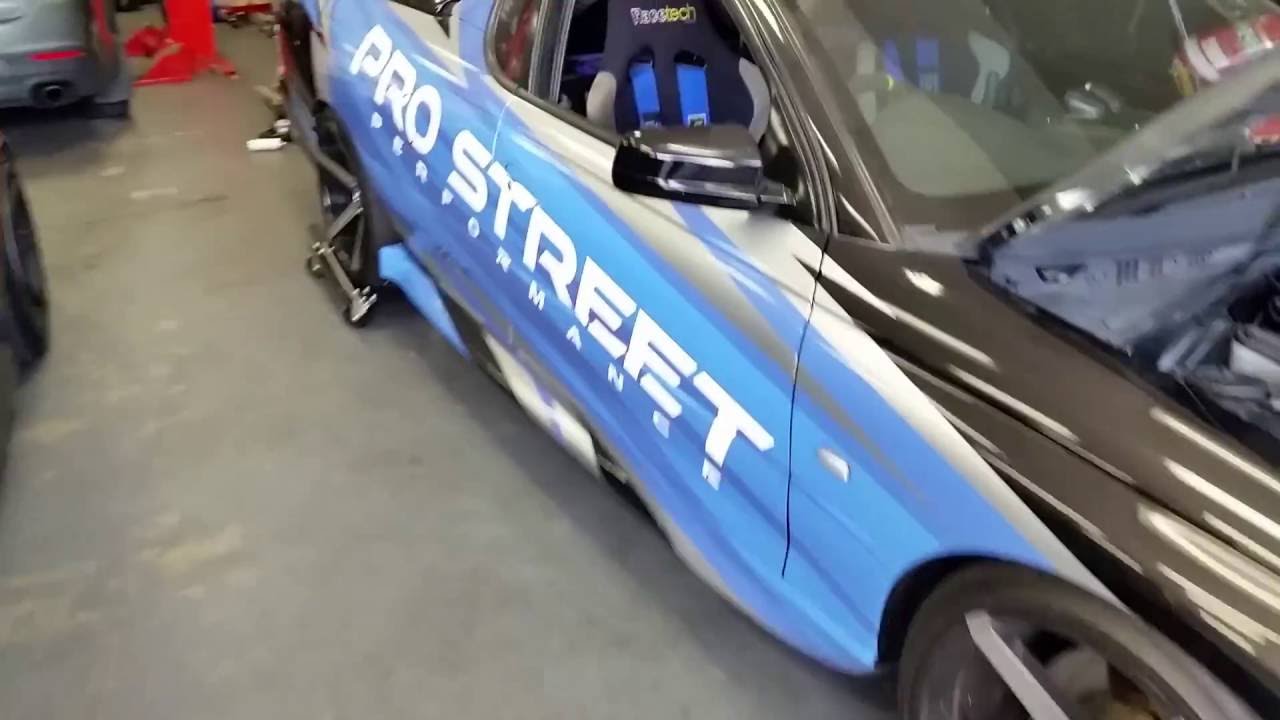 Our Cammed & Supercharged VY Commodore Shop Ute - YouTube