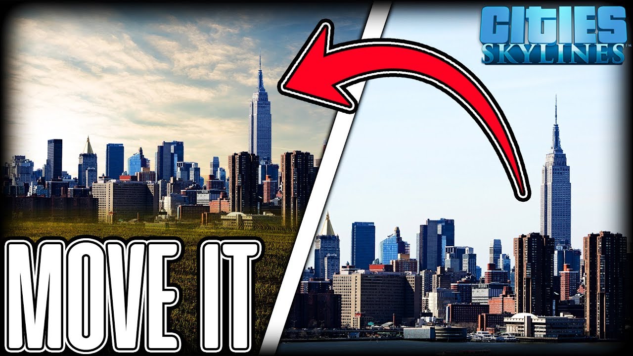 MOVE IT MOD - Cities Skylines PC Gameplay Episode 14 - YouTube
