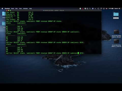 2.6 Advanced SQL