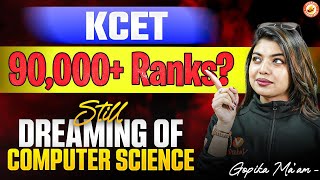 KCET Rank Above 90,000+? Still Get CS Branch! 💻🔥 | Low Rank? No Problem! | Vedantu KCET Tips