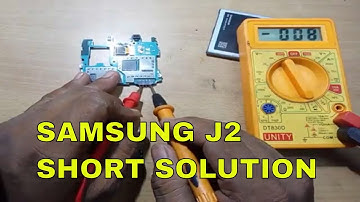 Samsung J2 Full short Finding