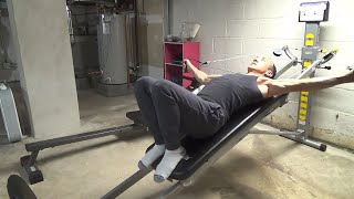 TOTAL GYM CHUCK NORRIS SIGNATURE SERIES FIT FULL BODY FITNESS WORKOUT MACHINE REVIEW/DEMONSTRATION