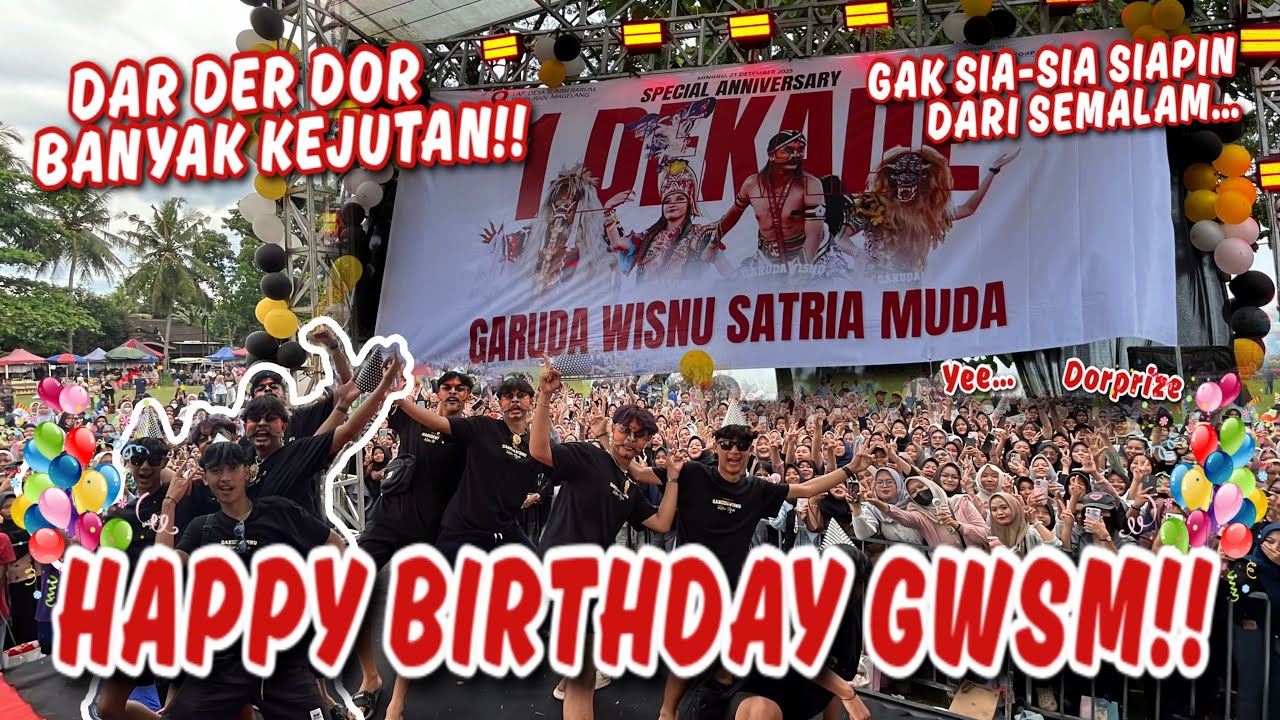 1 DEKADE GWSM !! Bikin Merinding Banyak Gebragan.