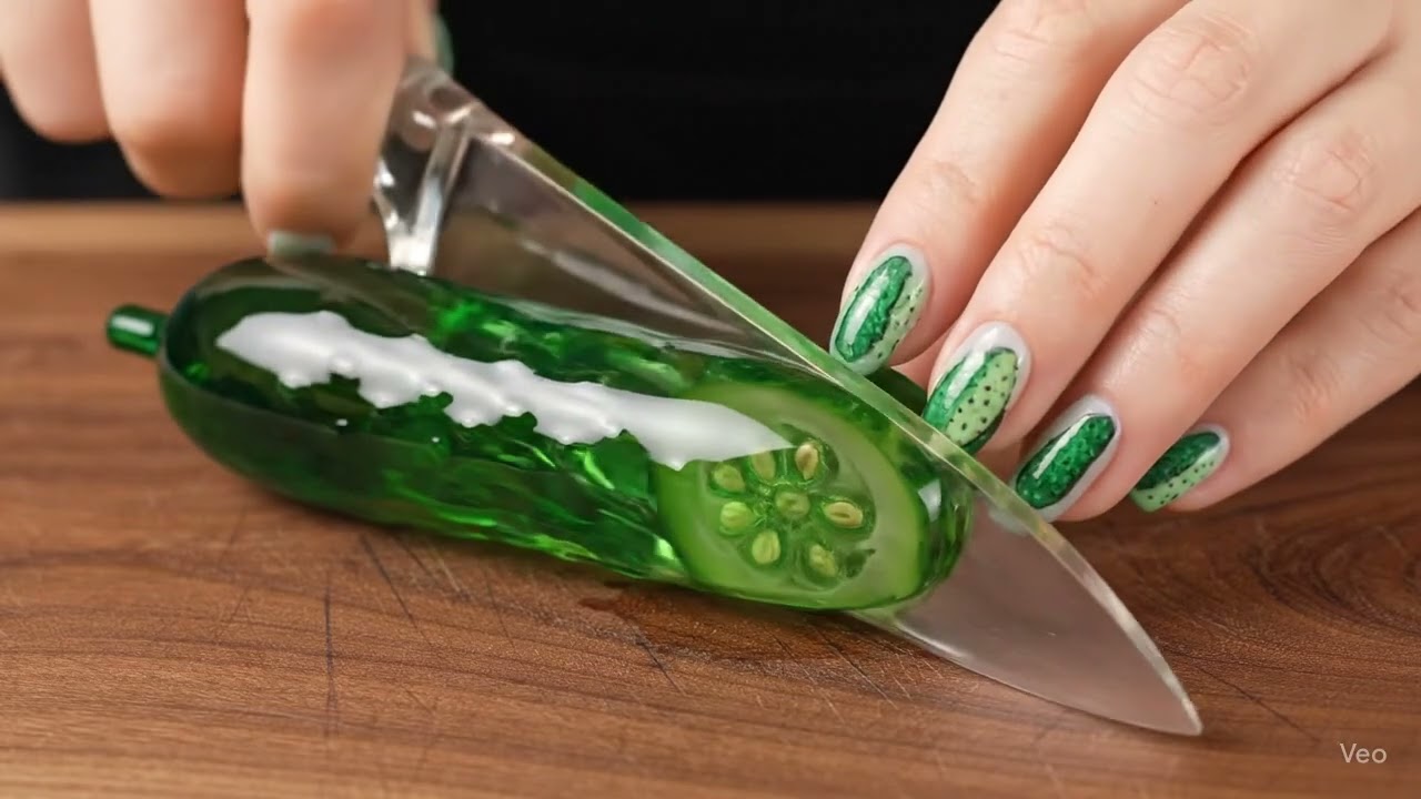 Glass Cucumber ASMR