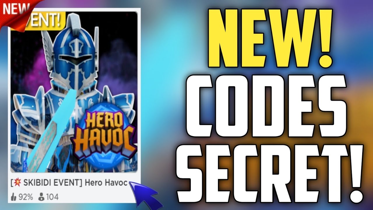 Hero Havoc Codes - Roblox - December 2023 