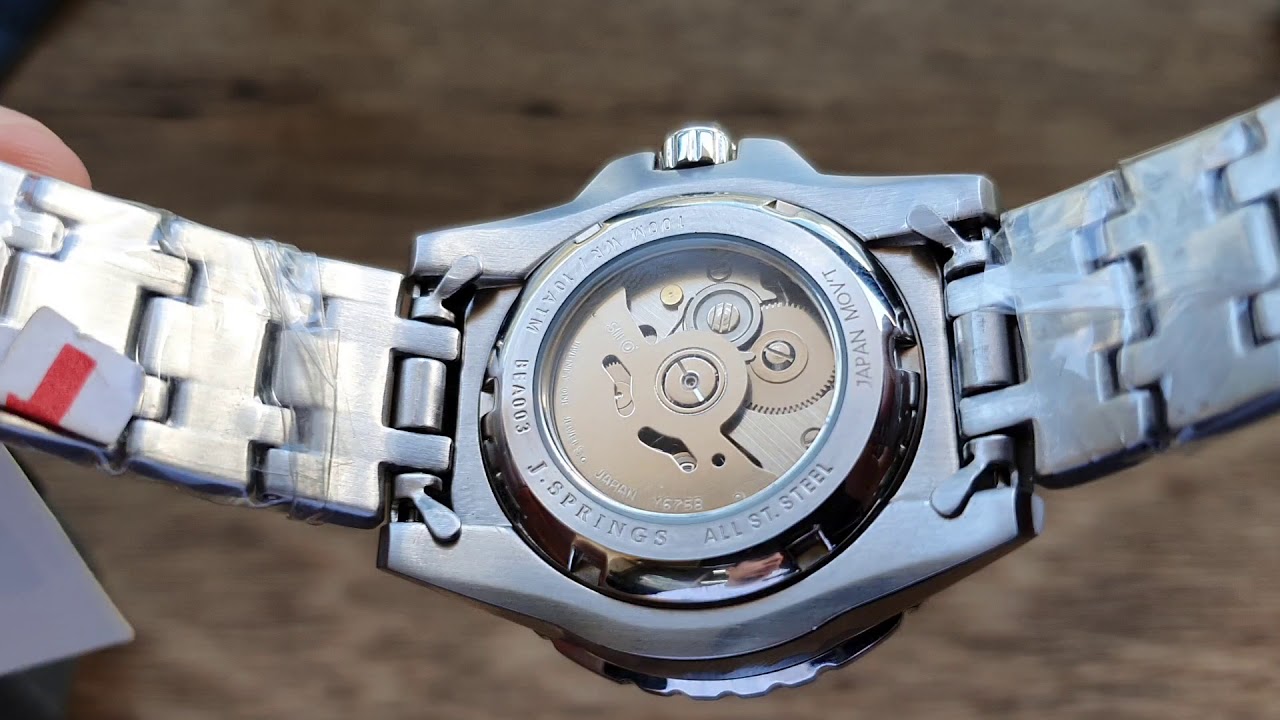relógio j.springs uma marca da SEIKO que quase ninguém conhece
