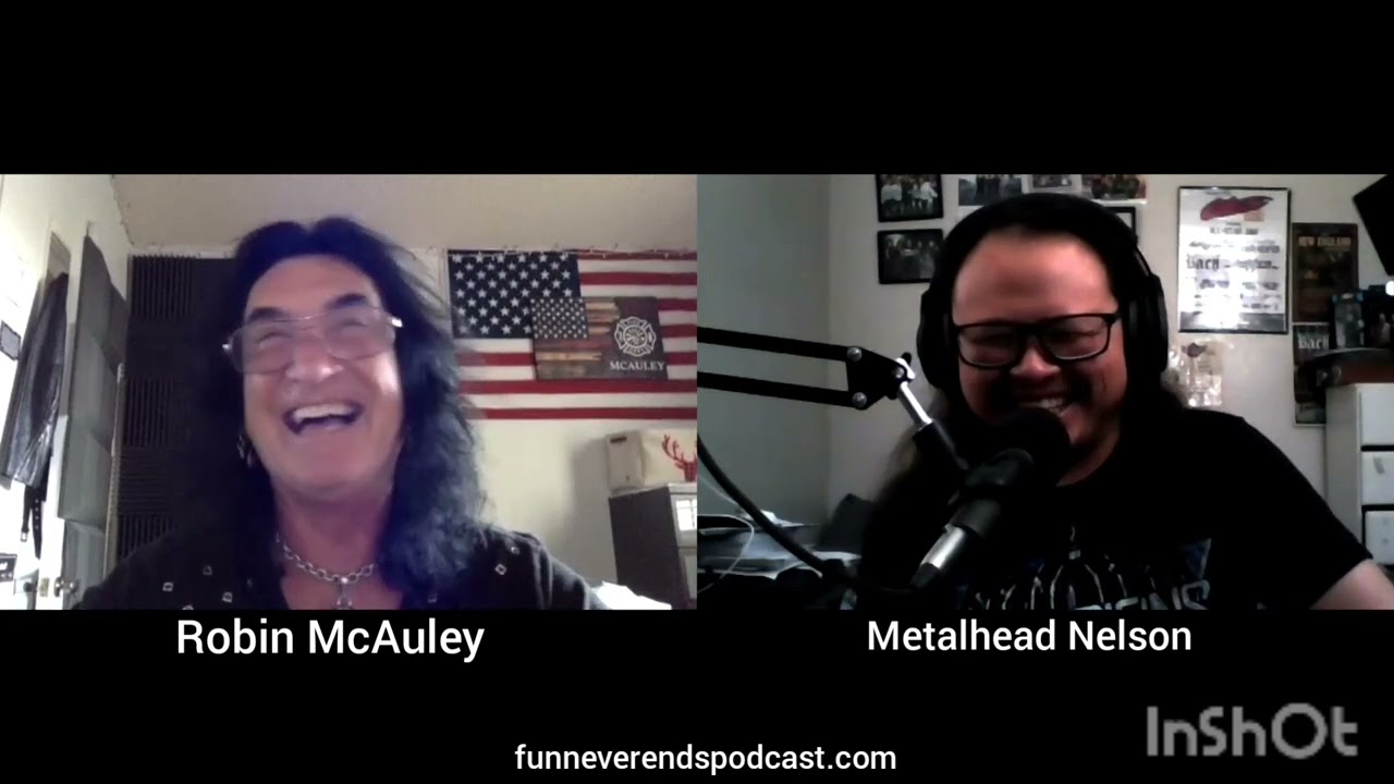 Robin McAuley Returns to the Fun Never Ends Podcast! Video Interview