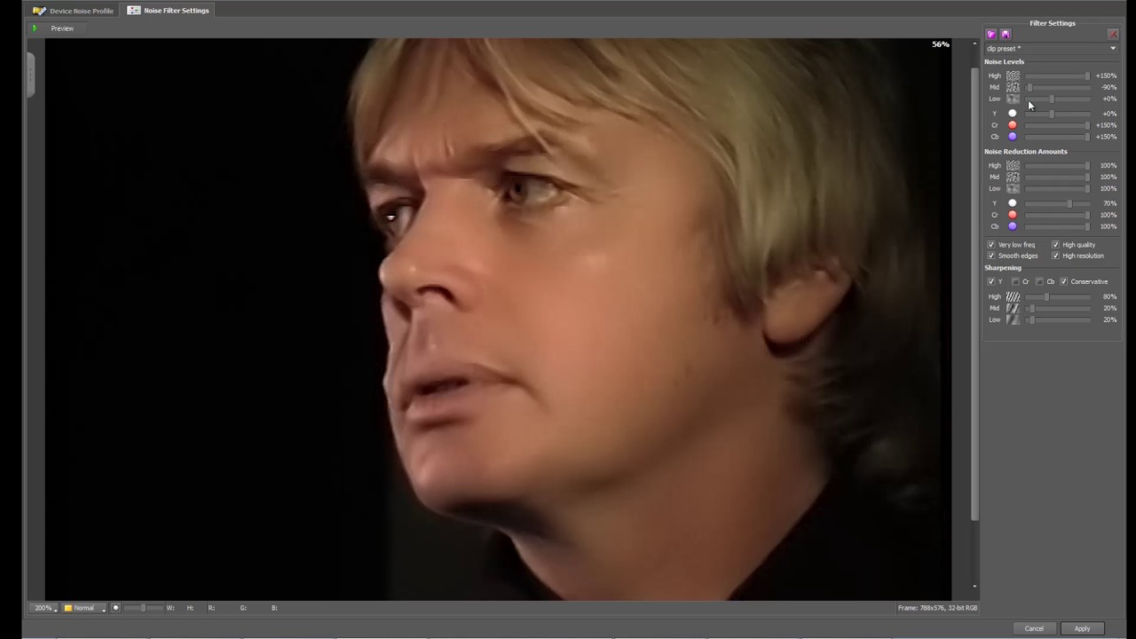 Remove Dotcrawl noise in Premiere CC 2017