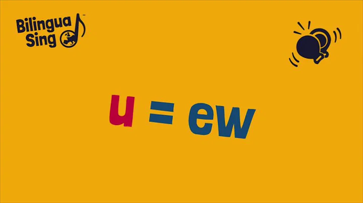 🇫🇷🎵BilinguaSing | Pronunciation lessons | Tricky French Sounds |  'U'