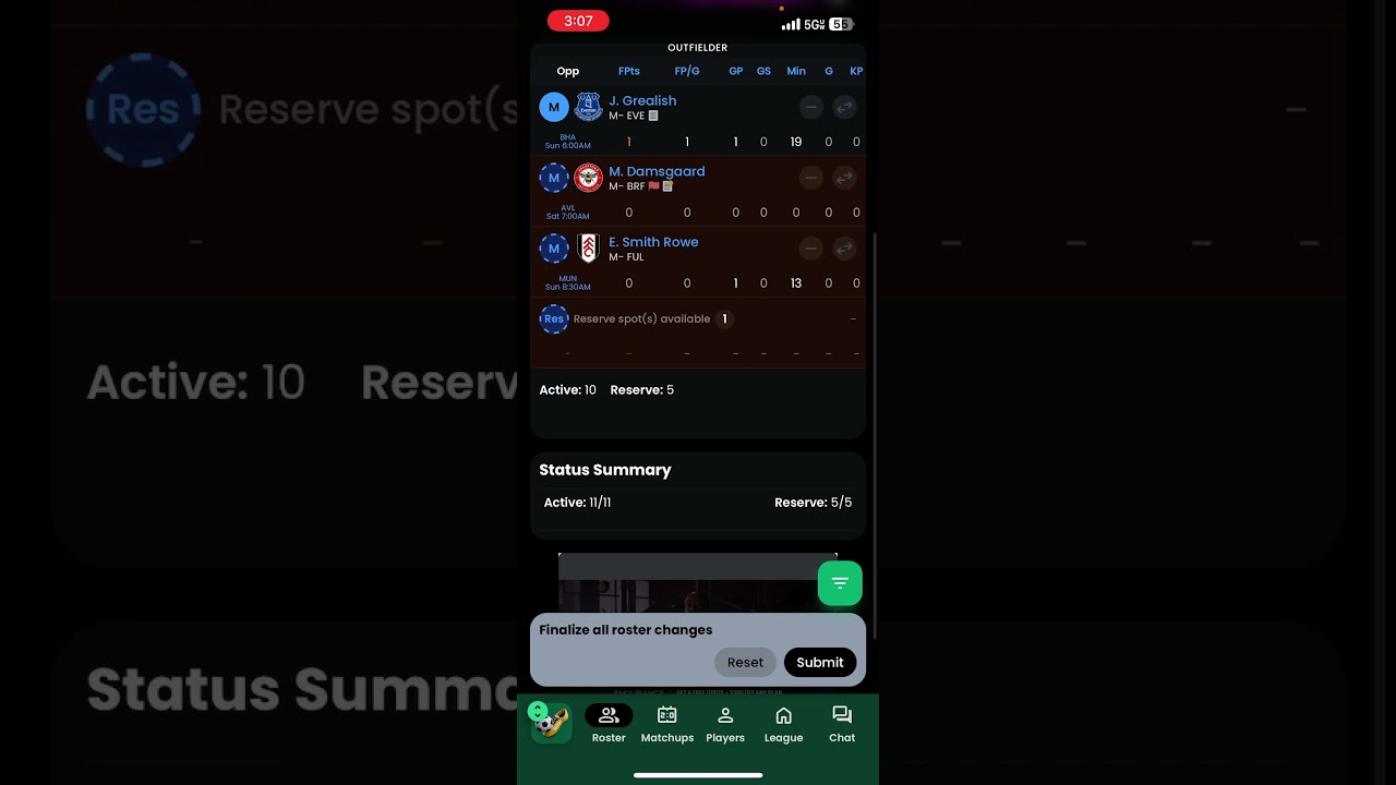 Fantrax Tutorial 1 - changing your lineup