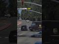 Inattentive Red Light Runner Gets T-Boned by UPS Truck