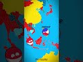Arrival Of Japanese Empire 💀 | The Lost Dynasties Part = 6 | #countryballs #mapping #nutshell