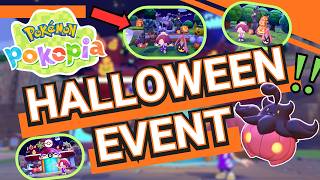 NEW Halloween Event coming to Pokopia!! New Pokemon & Halloween Items !!