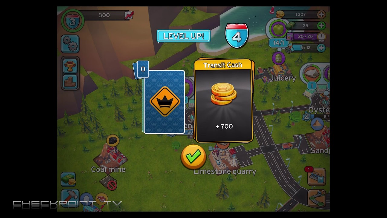 Transit King #01 iOS Transport Tycoon style management game - gameplay