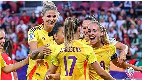 Portugal Women Vs Belgium Women (1-2) Amazing Goal | All Events & Extended Highlights