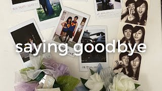saying goodbye (packing, moving, reminiscing) | VLOG