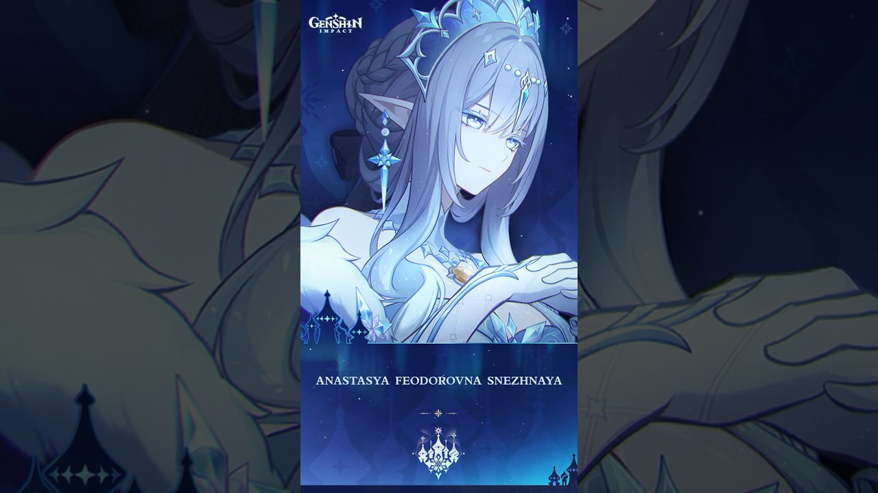 Anastasya Feodorovna Snezhnaya #GenshinImpact #GenshinSnezhnaya #AnastasyaFeodorovnaSnezhnaya