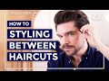 How I Style My Hair Between Haircuts | Grown Out Hairstyle
