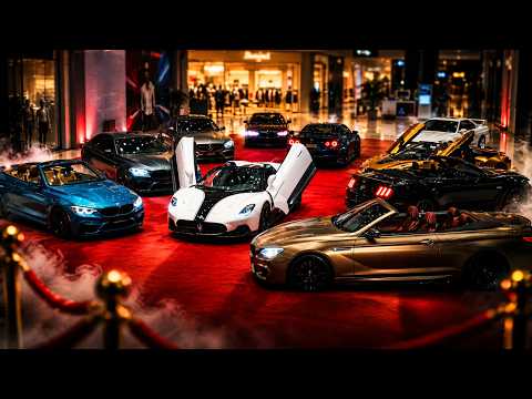 How We Turned a Shopping Mall Into a Supercar Showroom! 🤯 The Craziest Car Setup We’ve Ever Done