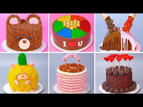 🎨🍰 So Yummy Colorful Cake Decorating Recipes | Easy Chocolate Cake Decorating Ideas 🍫