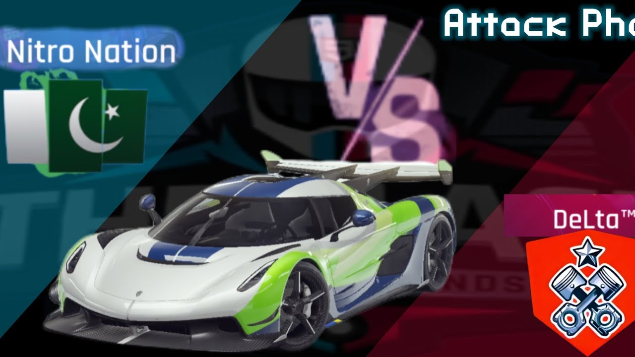 Club Clash Attack Phase | Dragon Race Season - DeLta™️ vs Nitro Nation - Asphalt 9