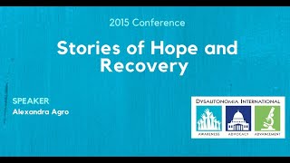 Dysautonomia International Stories Of Hope Recovery Alexandra Agro