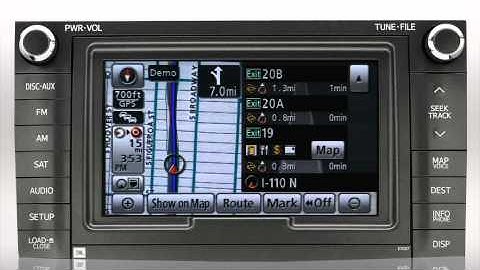 Navigation (freeway exit information) Sienna Toyota of Slidell