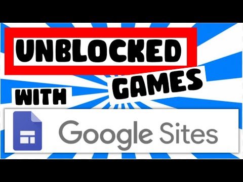 How To Create An Unblocked Games website 2023 (Free using google sites) 