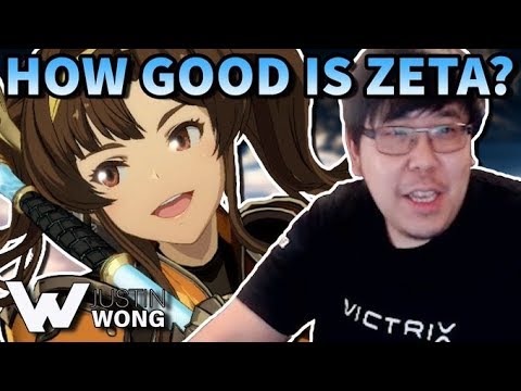ZETA is AMAZING!!! POKE POKE in GRANBLUE FANTASY VERSUS
