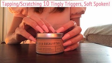 ASMR * 10 Tingly Triggers!! * Fast Tapping & Scratching * Soft Spoken * ASMRVilla