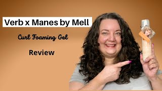 Verb x Manes by Mell Curl Foaming Gel Review + Day 2 Results screenshot 4