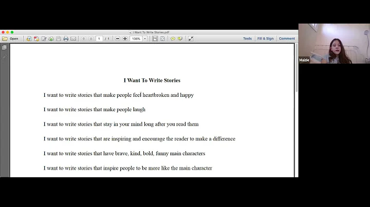Usdan Happy Hours Spring Session | Creative Writing
