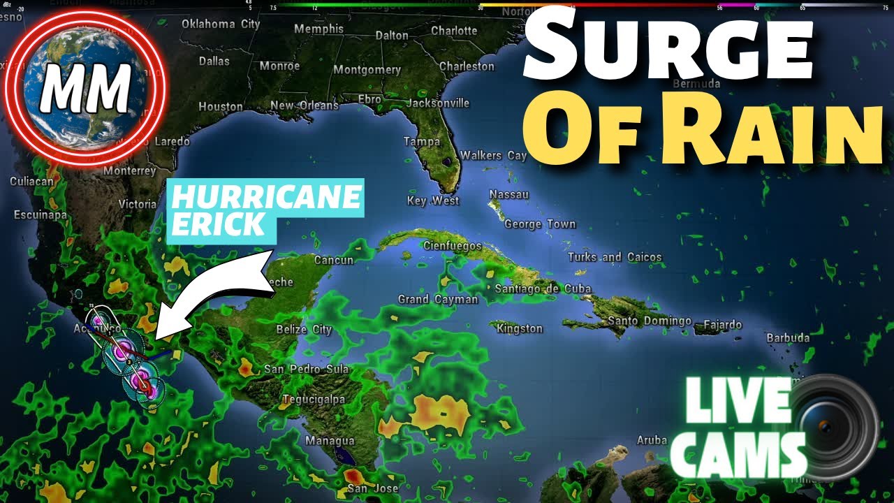 Stormy Weather | Hurricane Erick Heads For Mexico | Now With LIVE ...