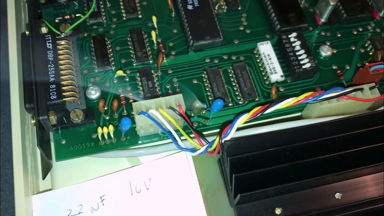 Shorted tantalum capacitor going in smoke YouTube