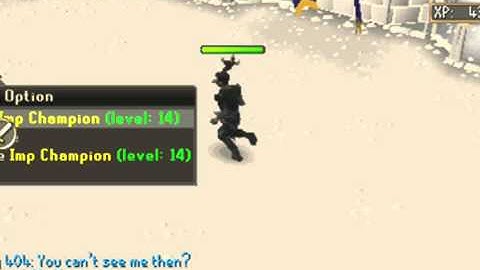 Champion Scroll: Imp Champion