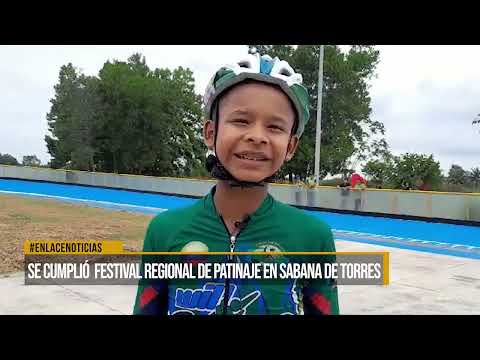 Se cumplió festival regional de patinaje en Sabana de Torres