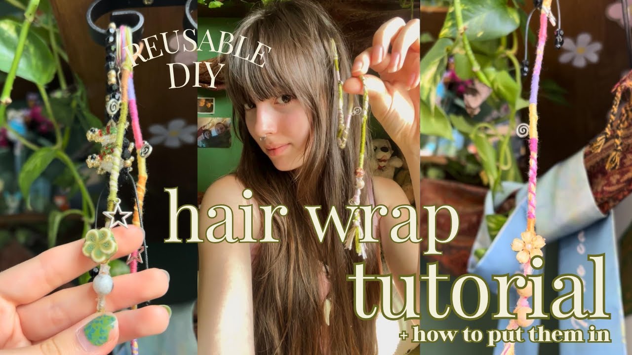how to make reusable hair wraps⋆୨୧˚